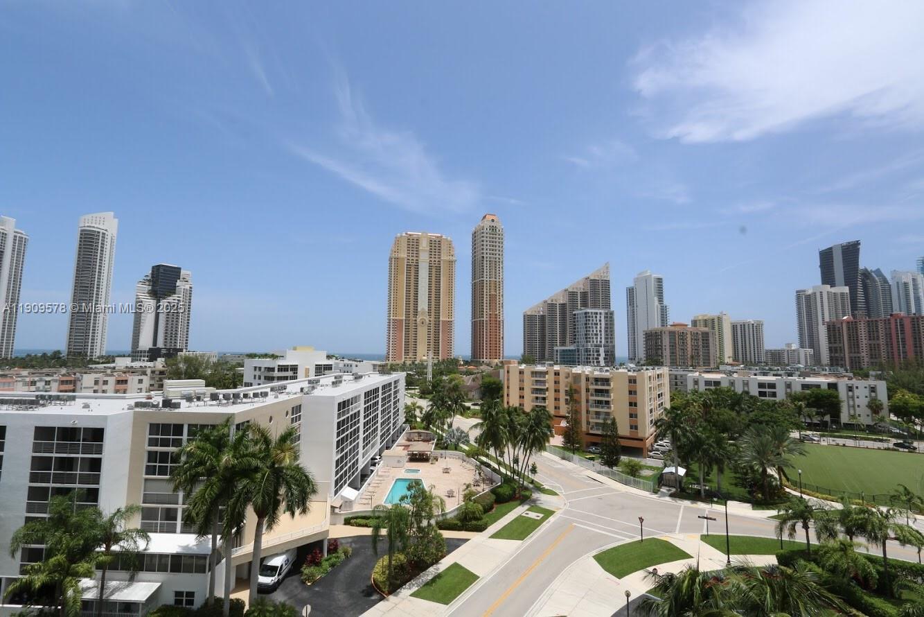 17800 North Bay Road, Unit 404 Sunny Isles Beach, FL 33160 - Photo 26 of 36 a city view with tall buildings