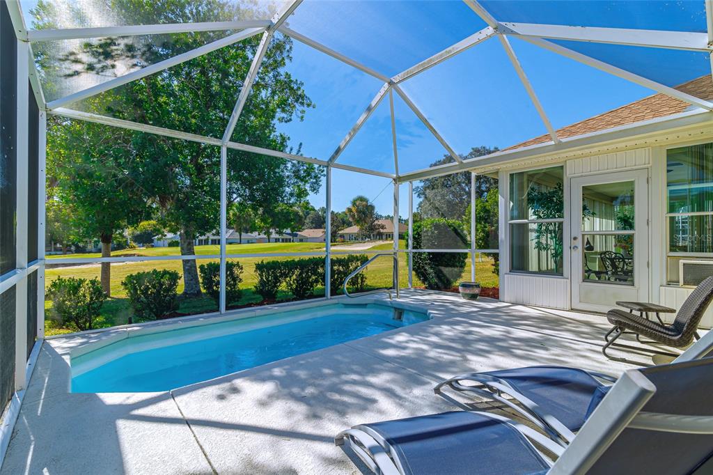 5334 Northwest 19th Place Ocala, FL 34482 - Photo 21 of 42 a view of a house with backyard sitting area and garden
