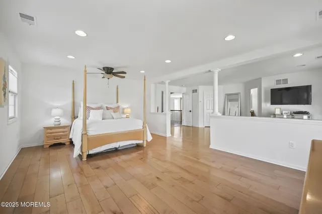 a workspace with a window