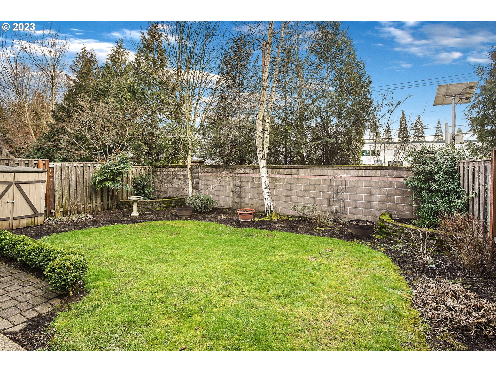 7826 Southwest Alder Street Tigard, OR 97224 - Photo 28 of 30 a view of a backyard