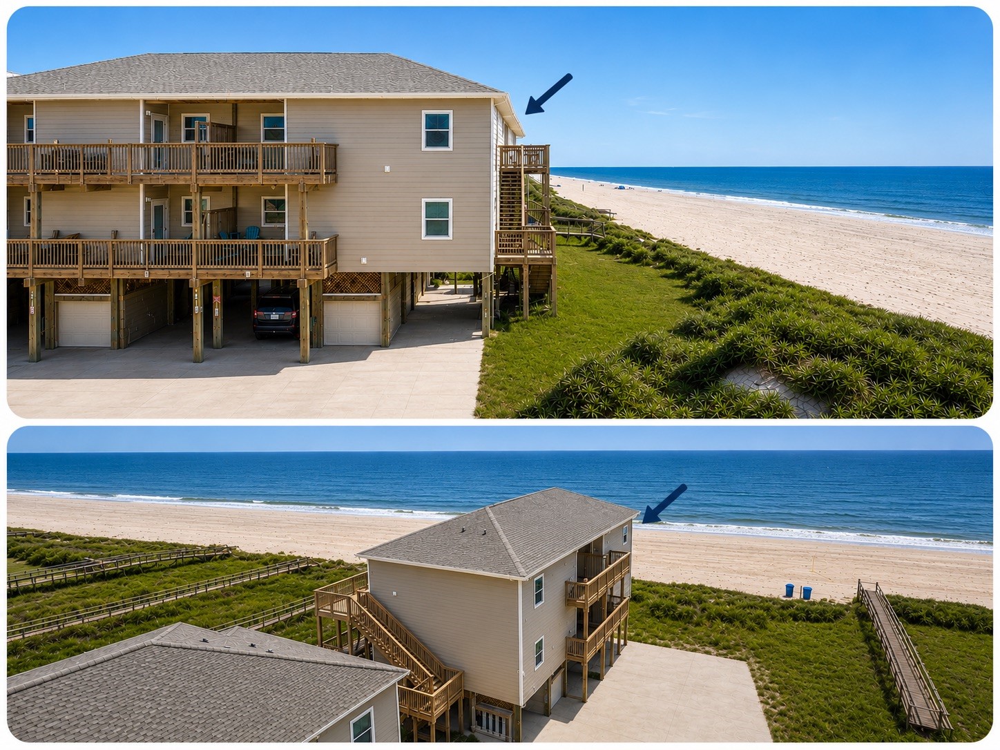 116 Howard Avenue, Unit I Surfside Beach, TX 77541 - Photo 26 of 39 A rendering to show location and proximity to beach