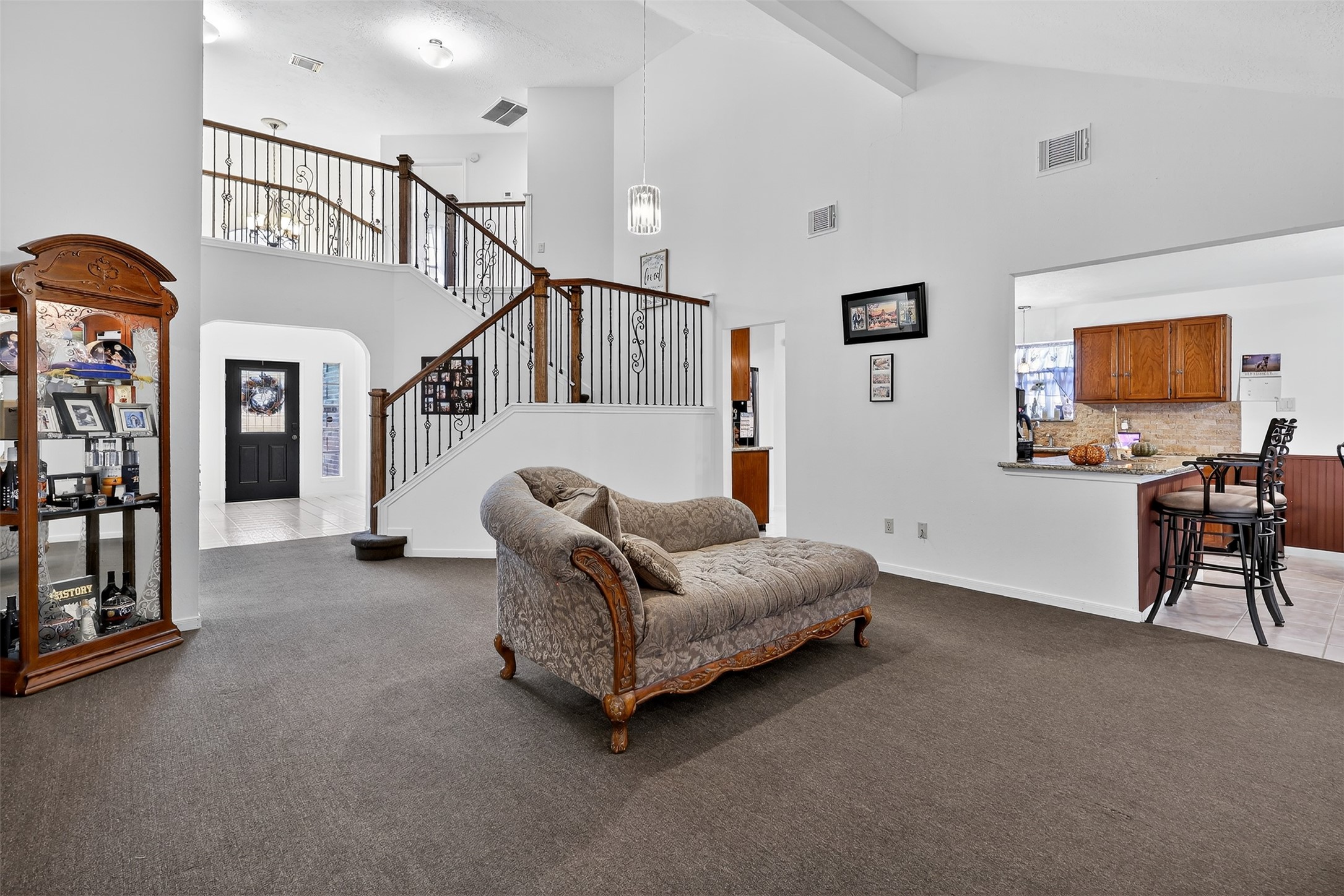 3402 Crystal Dove Drive Spring, TX 77388 - Photo 13 of 33 a living room with furniture and a flat screen tv