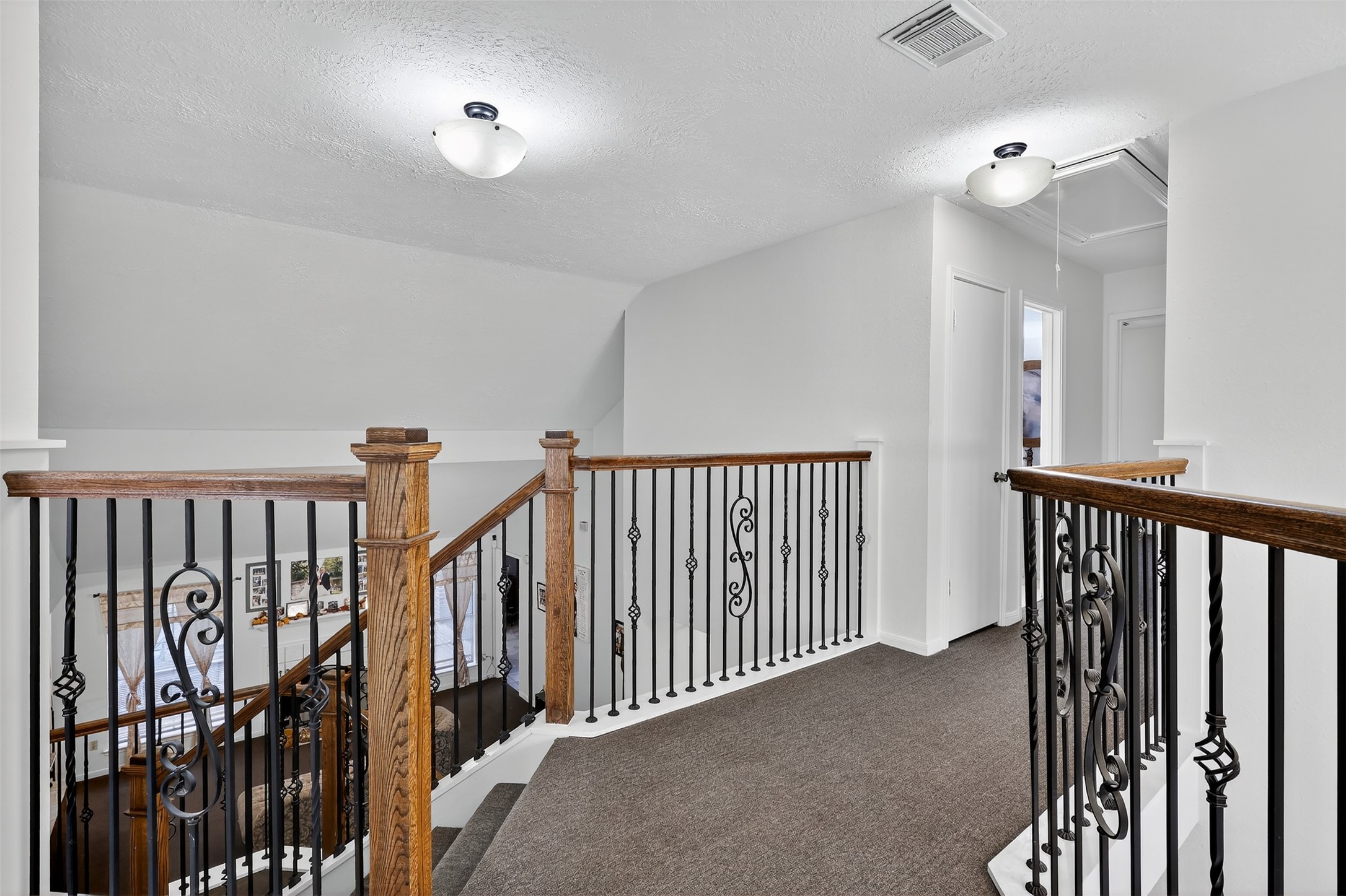 3402 Crystal Dove Drive Spring, TX 77388 - Photo 22 of 33 a view of staircase with railing windows and stairs