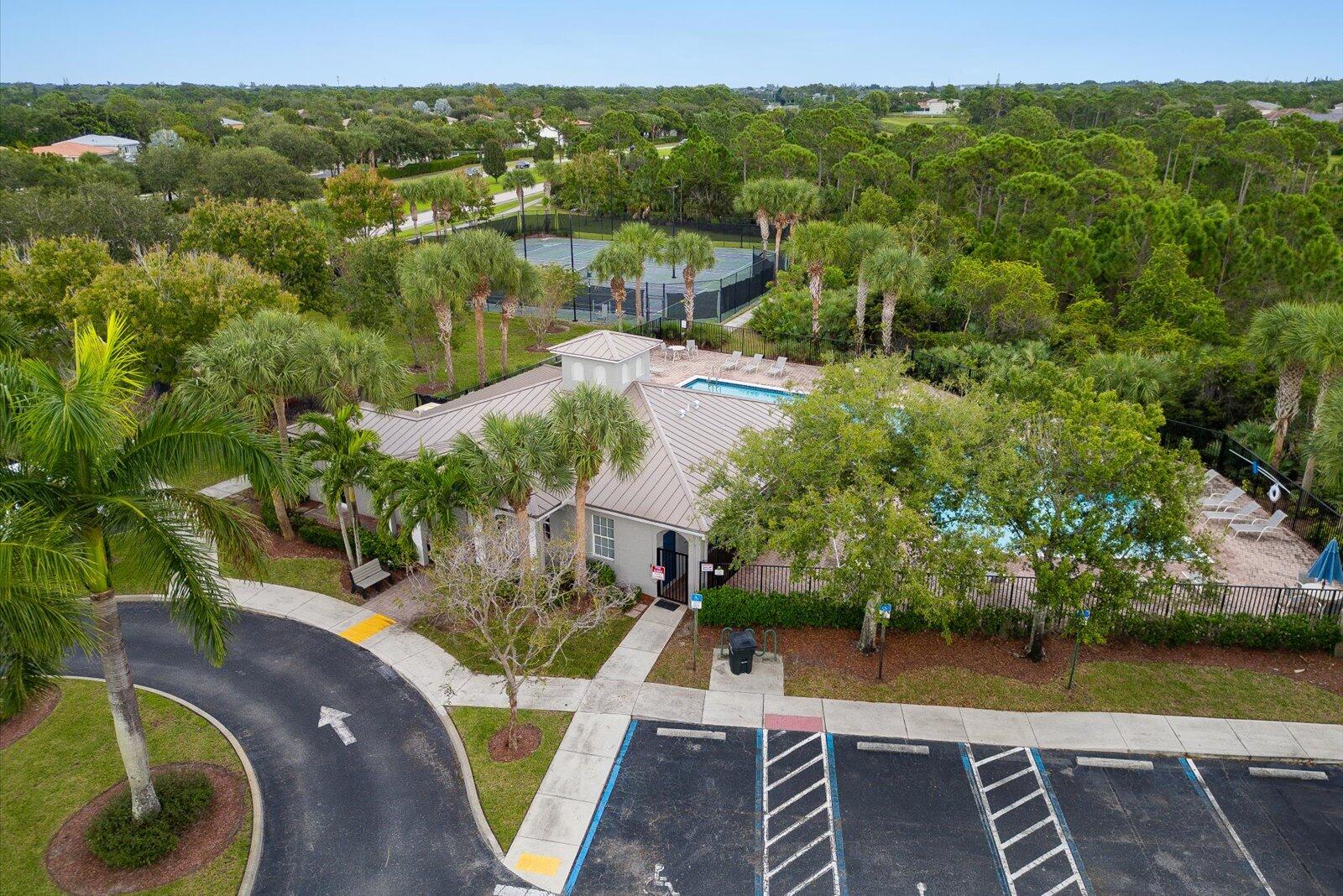 5290 Southeast Mitchell Lane Stuart, FL 34997 - Photo 38 of 43 an aerial view of a house with a yard