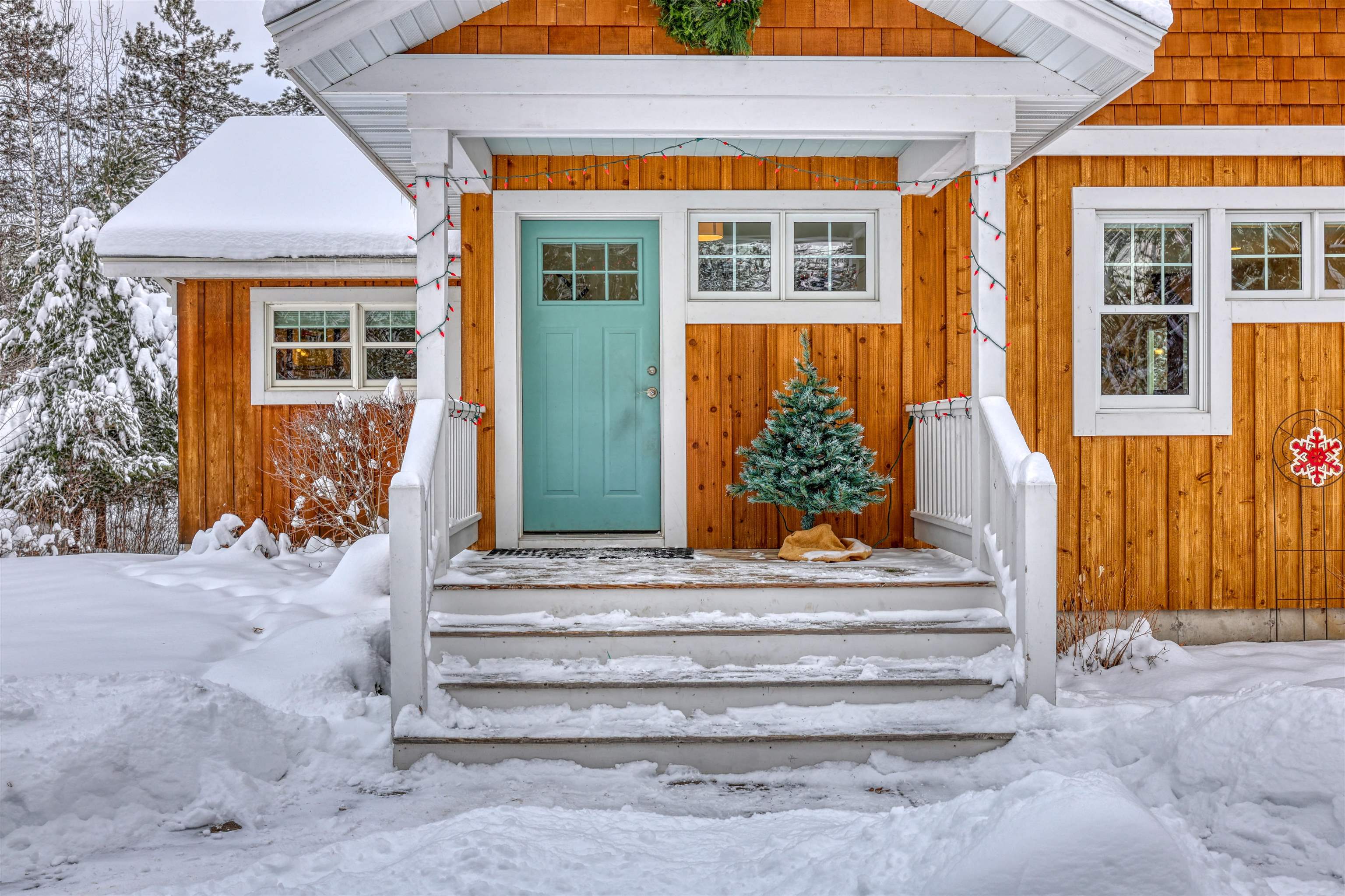 8056 North North Road Springbrook, WI 54875 - Photo 12 of 65 View of snow covered property entrance