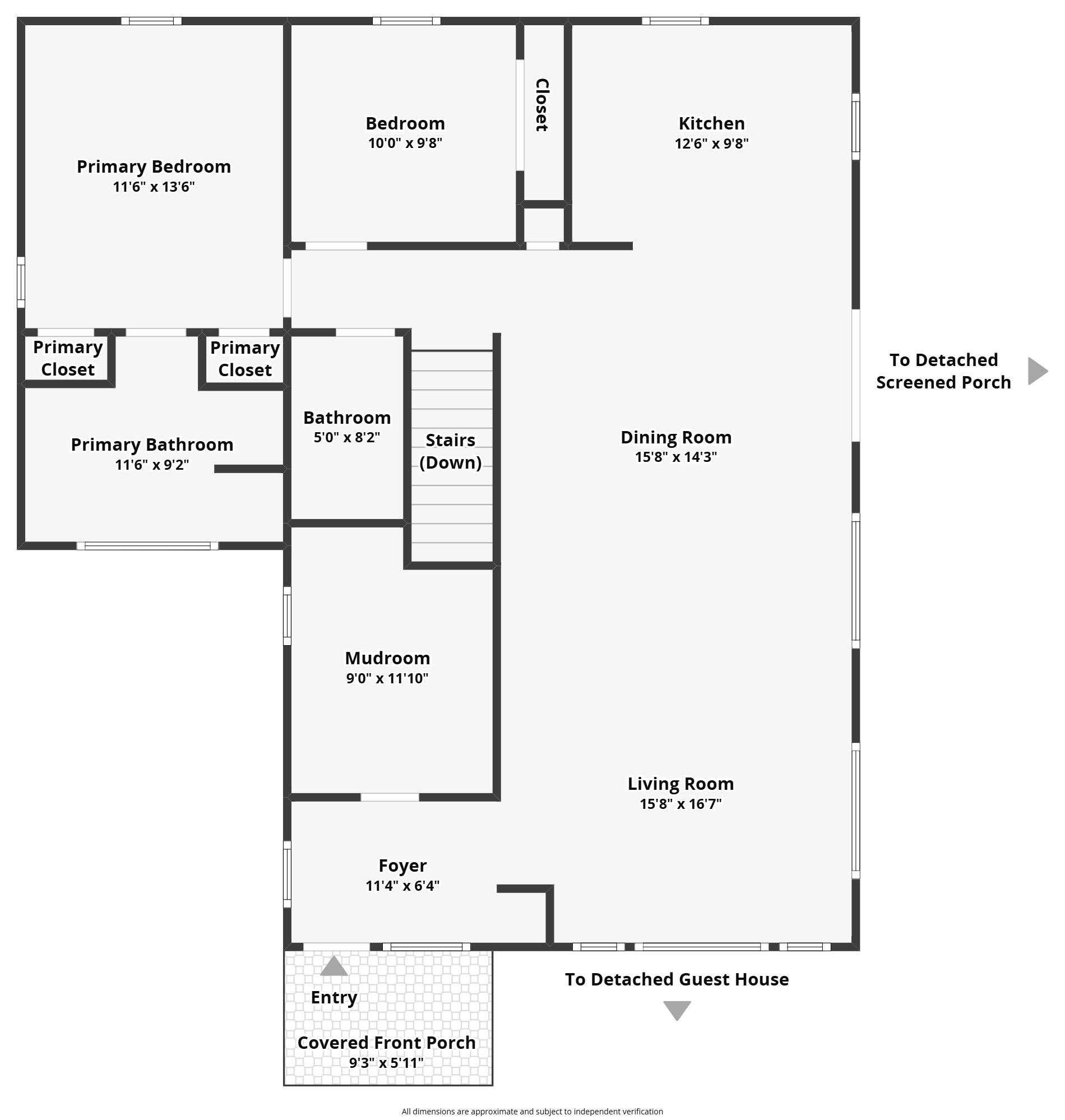 8056 North North Road Springbrook, WI 54875 - Photo 64 of 65 View of floor plan / room layout