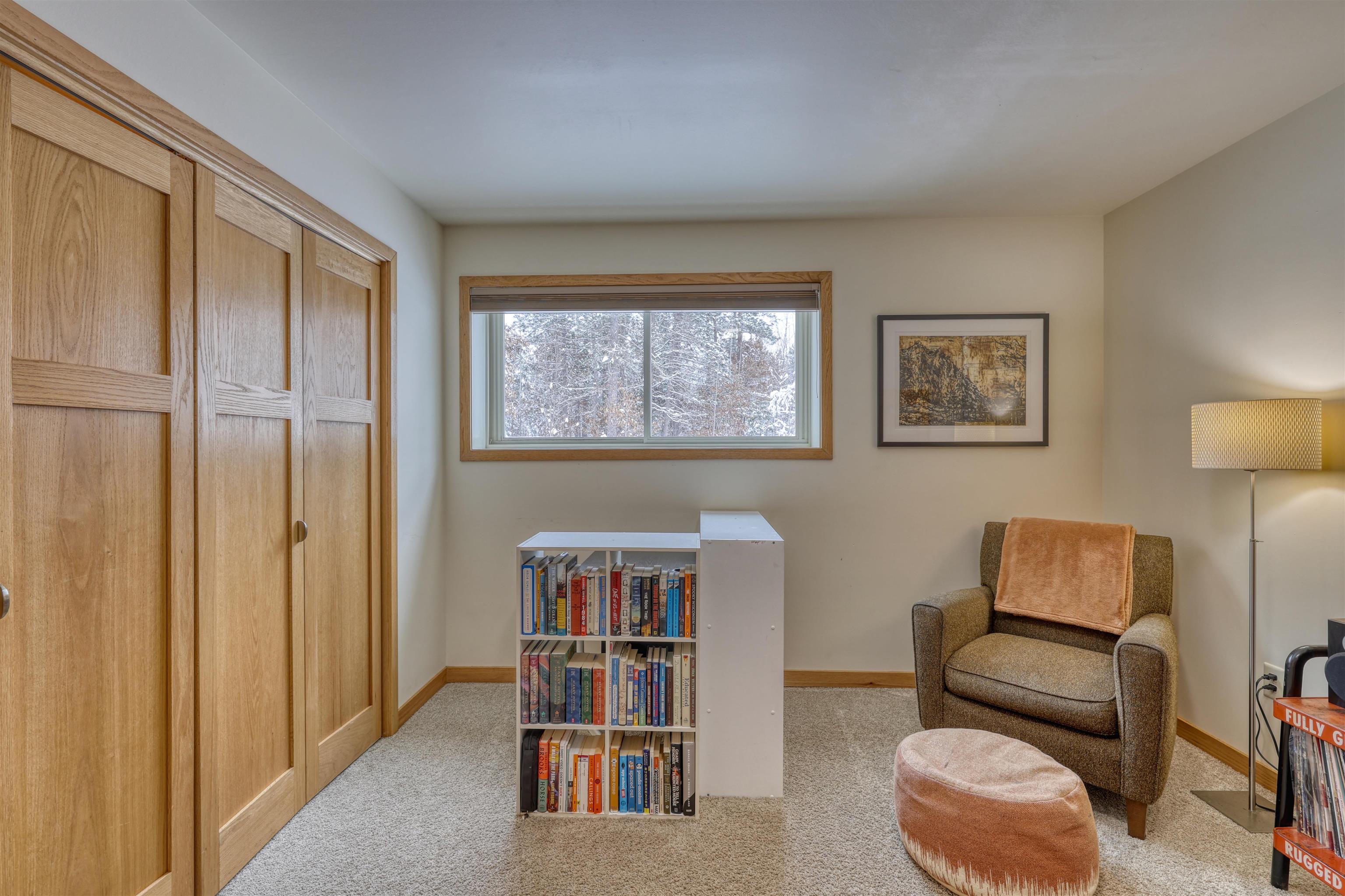 8056 North North Road Springbrook, WI 54875 - Photo 33 of 65 Sitting room with carpet