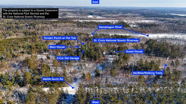 $929,000 | 8056 North North Road, Springbrook, WI 54875