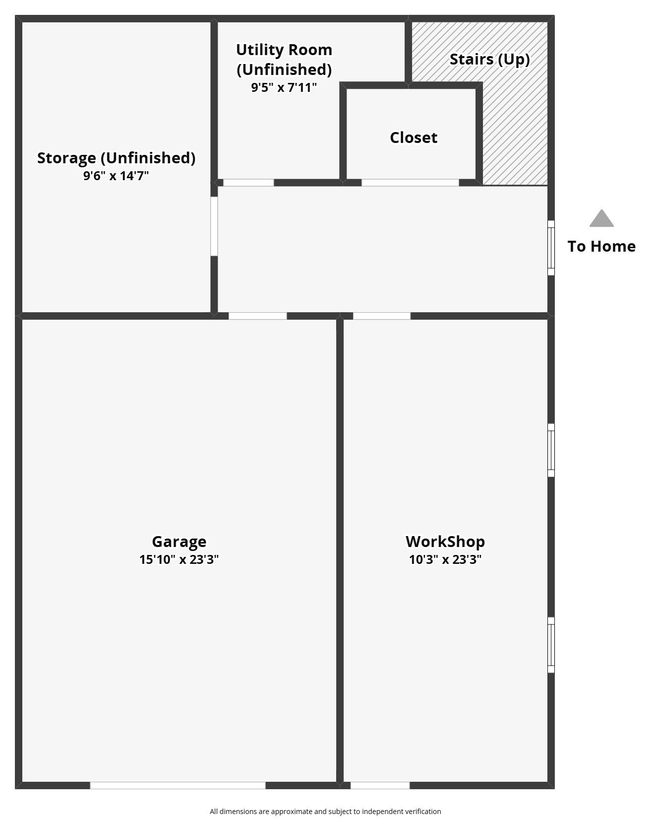 8056 North North Road Springbrook, WI 54875 - Photo 60 of 65 View of room layout