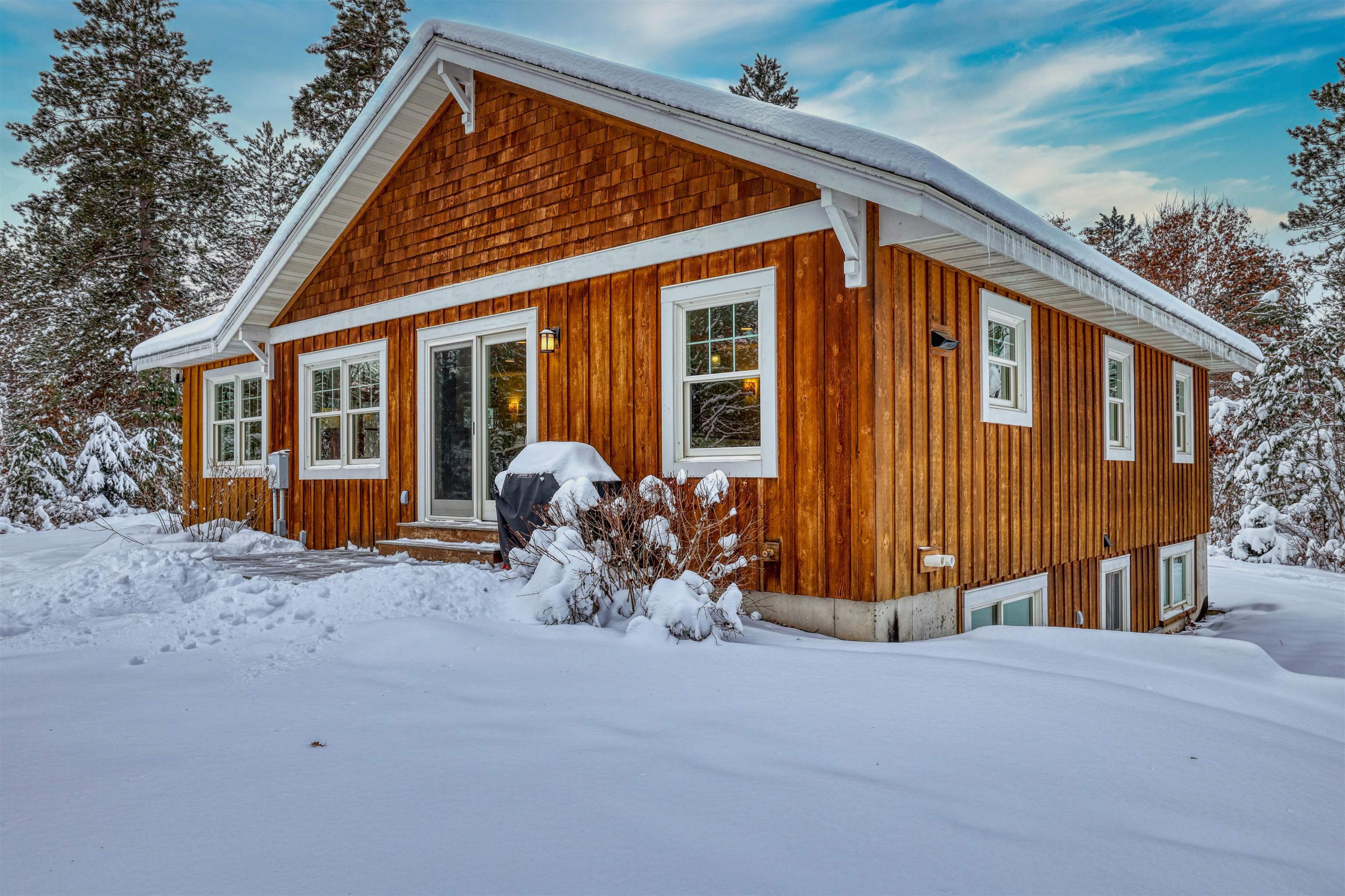 8056 North North Road Springbrook, WI 54875 - Photo 8 of 65 View of snow covered exterior