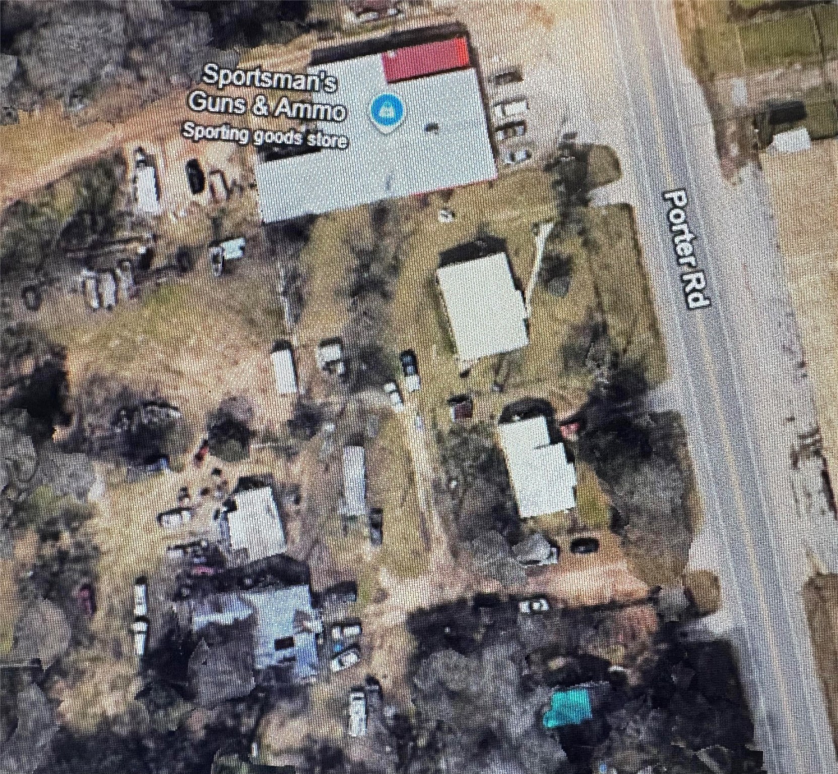 220 Porter Road Conroe, TX 77301 - Photo 23 of 23 an aerial view of residential house with outdoor space