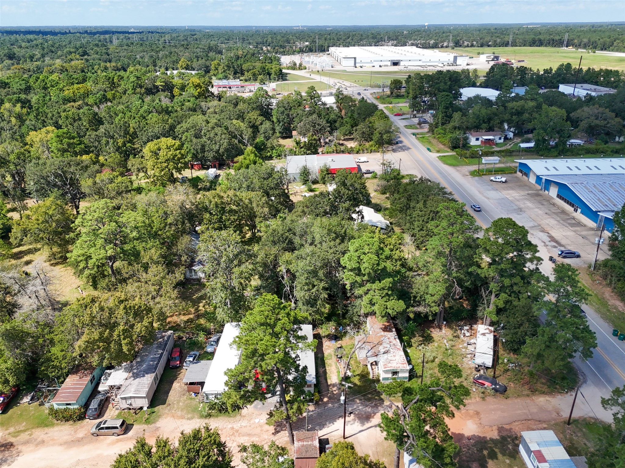 220 Porter Road Conroe, TX 77301 - Photo 3 of 23 an aerial view of multiple house