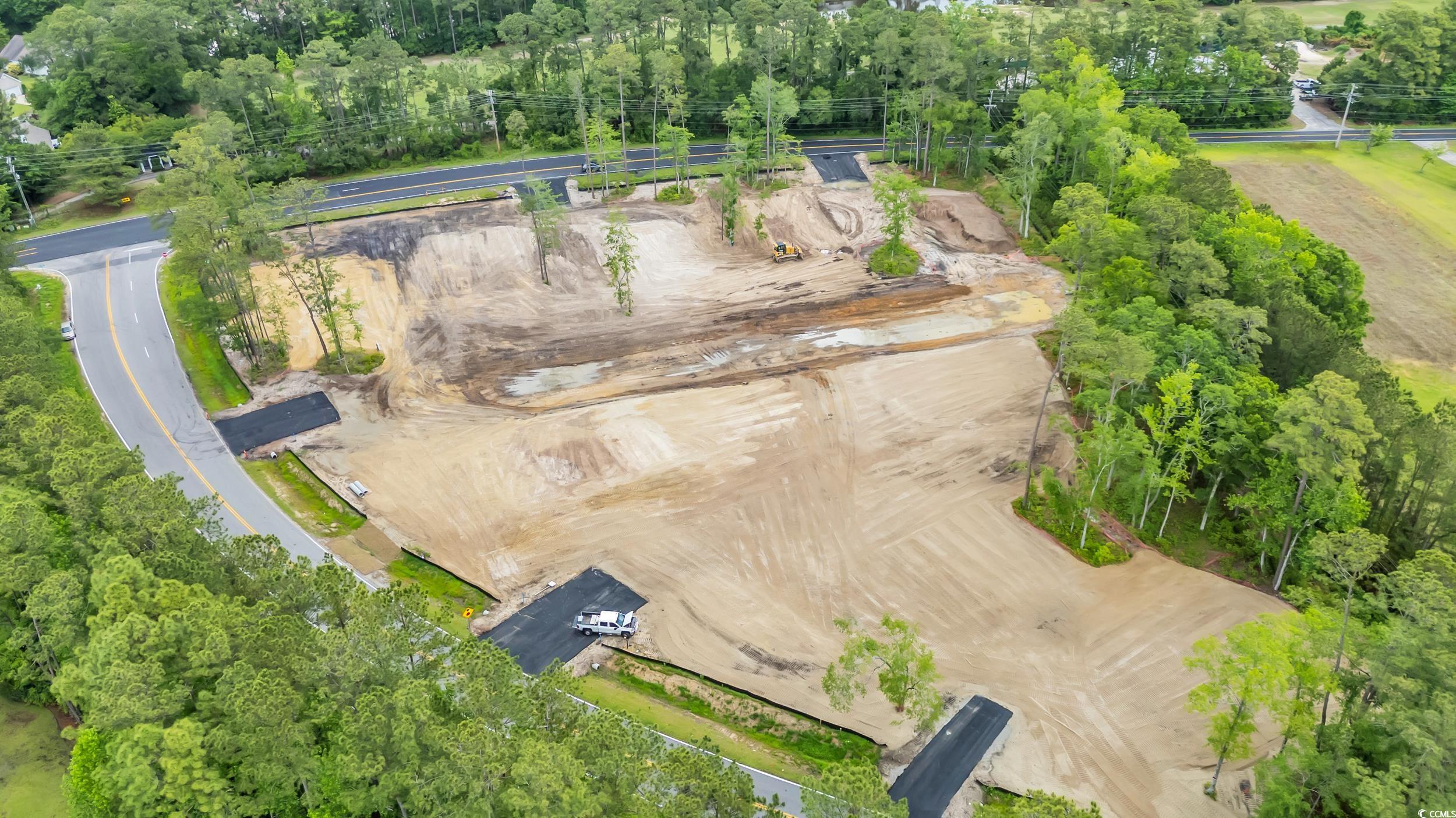 1095 Wachesaw Road Murrells Inlet, SC 29576 - Photo 12 of 17 Drone / aerial view