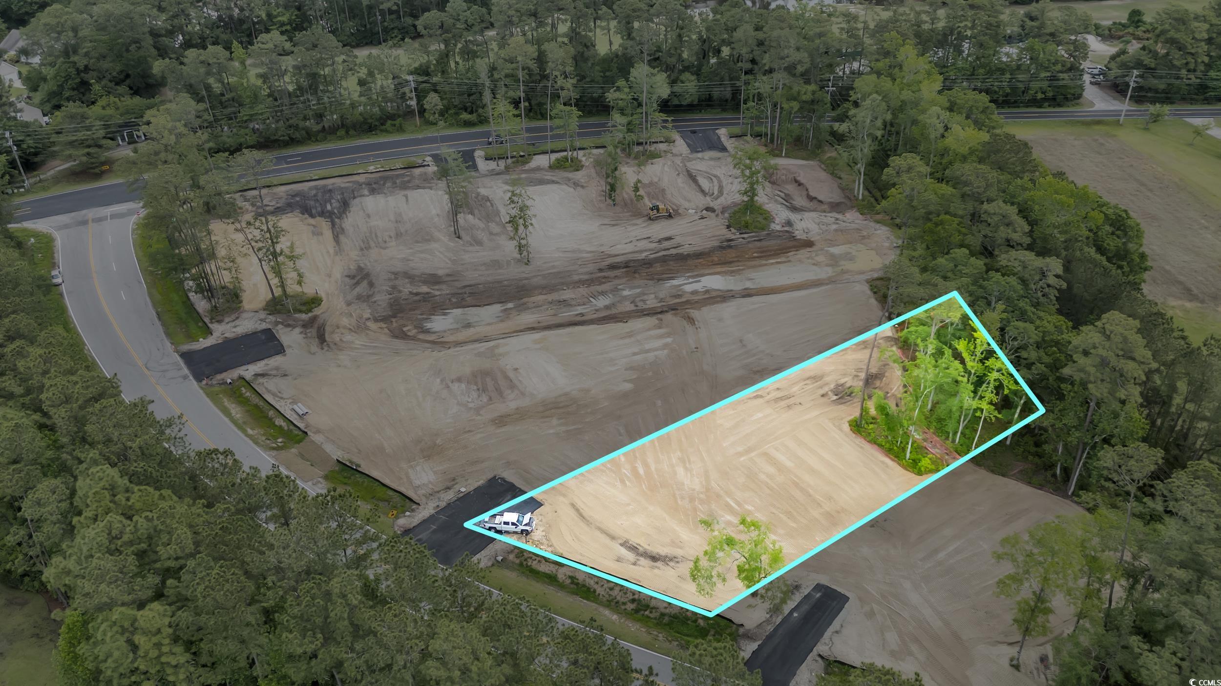 1095 Wachesaw Road Murrells Inlet, SC 29576 - Photo 5 of 17 Birds eye view of property with a forest view