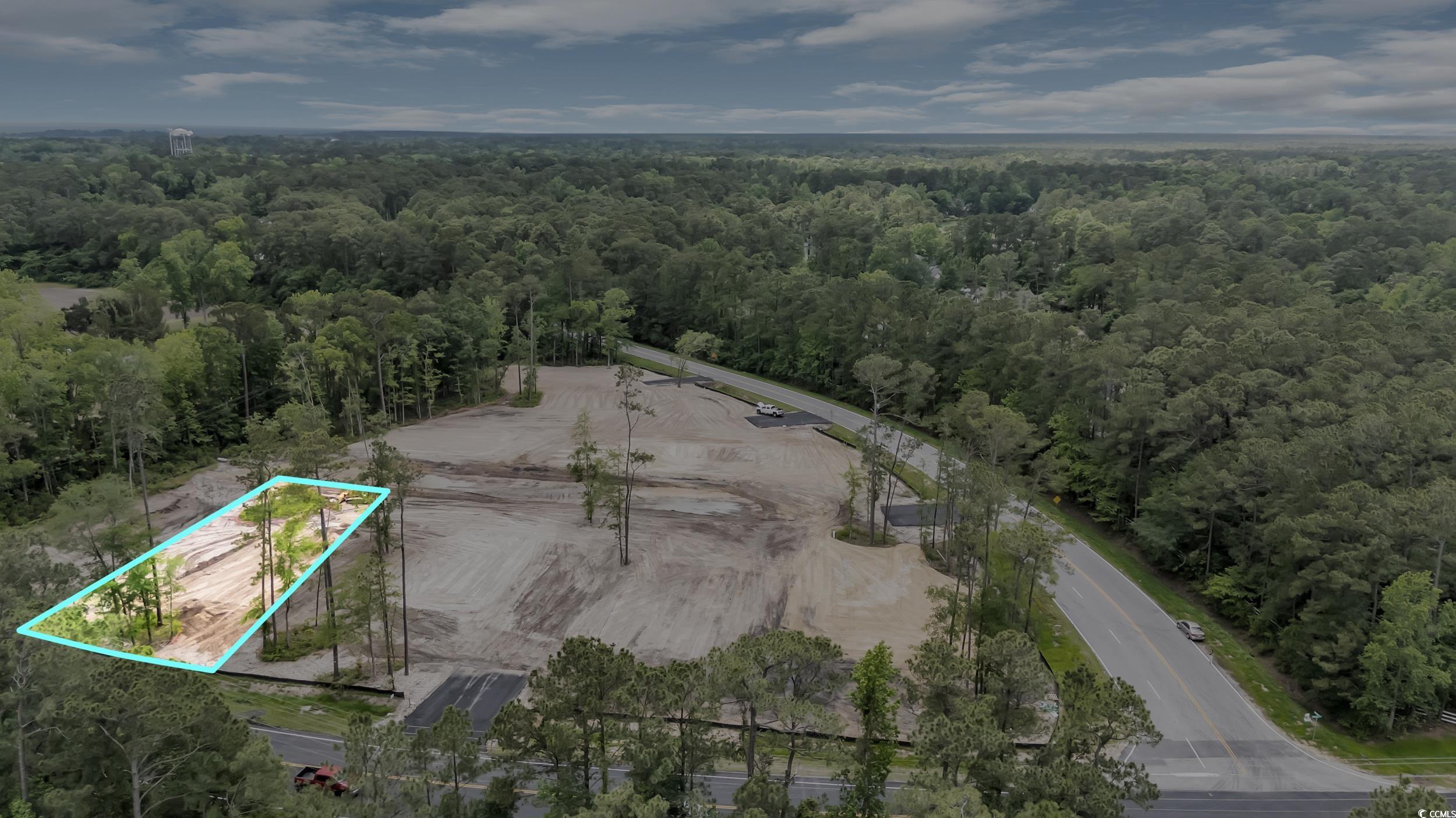1095 Wachesaw Road Murrells Inlet, SC 29576 - Photo 10 of 17 Birds eye view of property featuring a forest view
