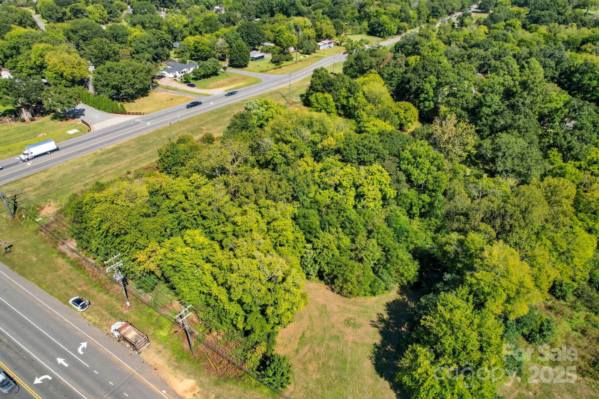 3455 Roberta Road Concord, NC 28027 - Photo 3 of 5 a view of a large yard with plants and large trees