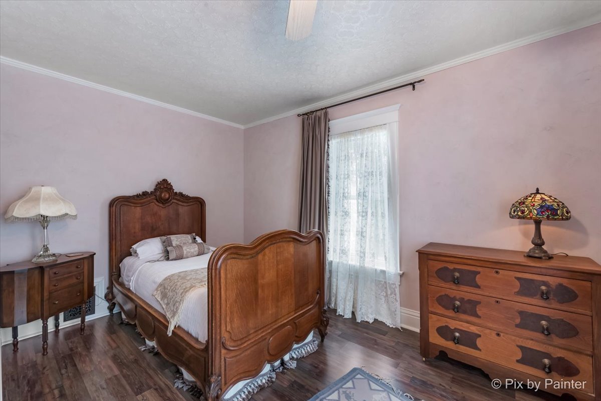 11004 Vanderkarr Road Hebron, IL 60034 - Photo 22 of 35 a bed room with a bed and a window