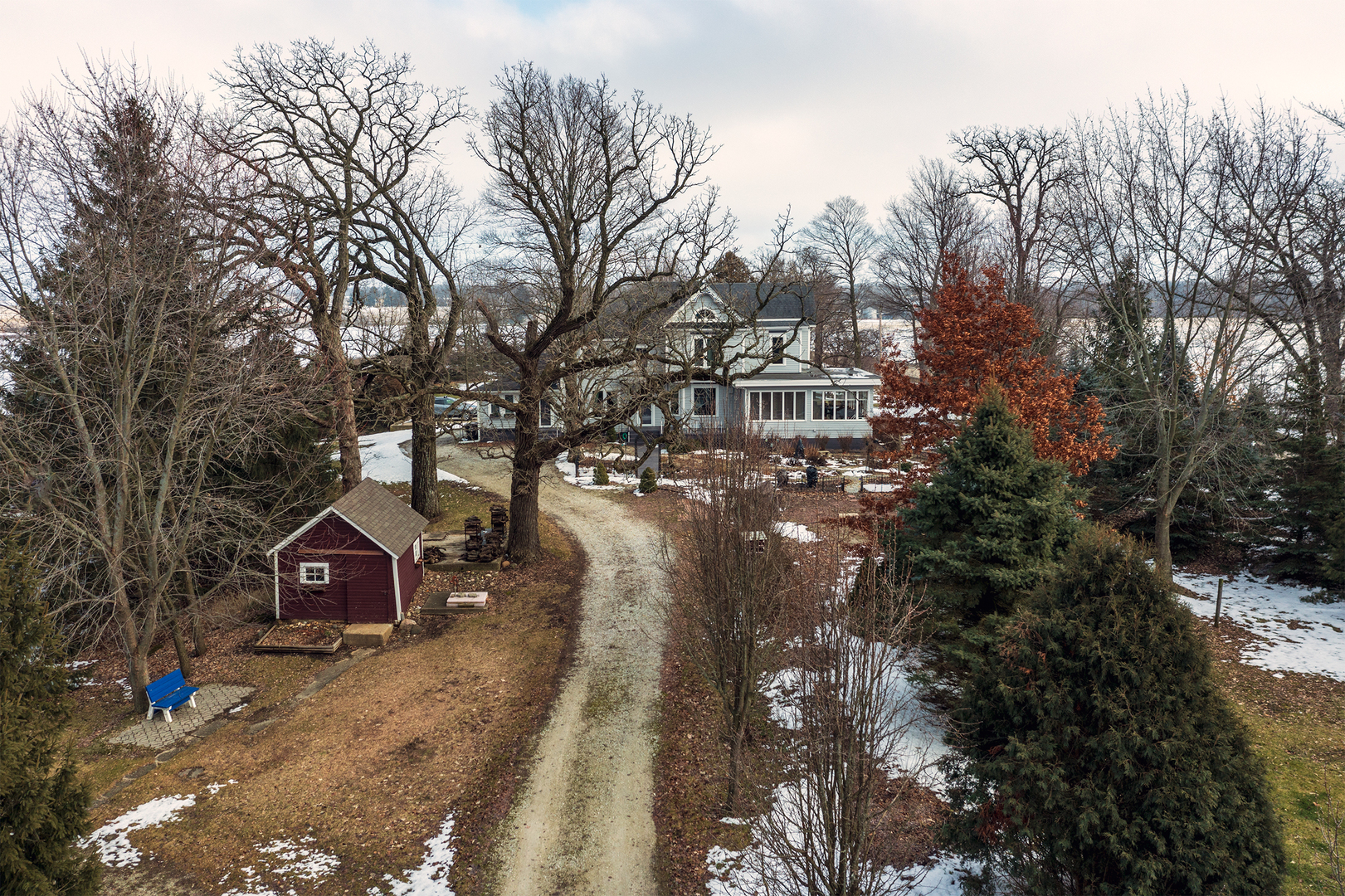 11004 Vanderkarr Road Hebron, IL 60034 - Photo 32 of 35 a view of a lake with houses