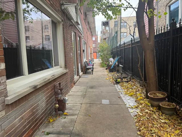 a car parked in front of a house