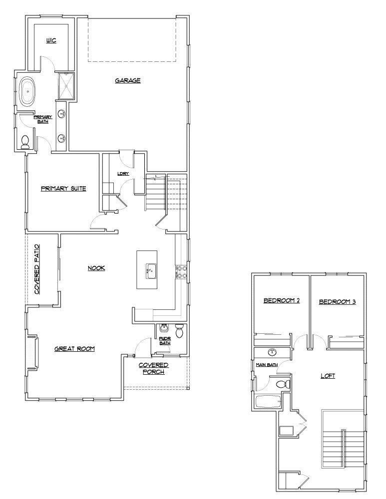 3970 Northeast Oakside Loop Bend, OR 97701 - Photo 27 of 27 Everett Floorplan