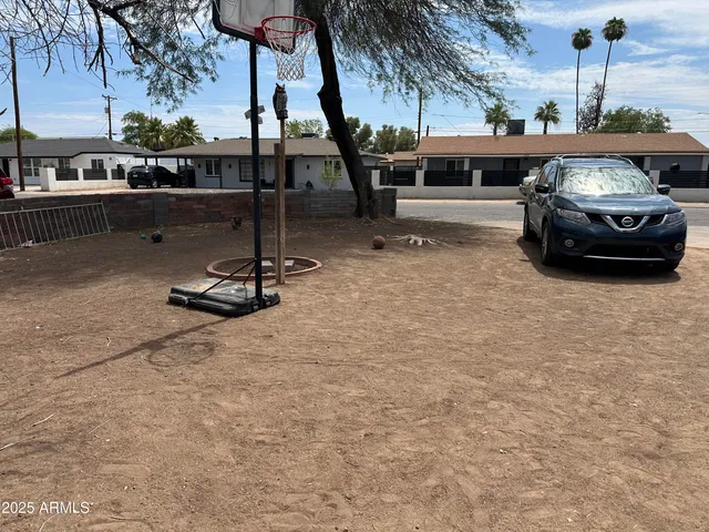 a car parked on the side of the road