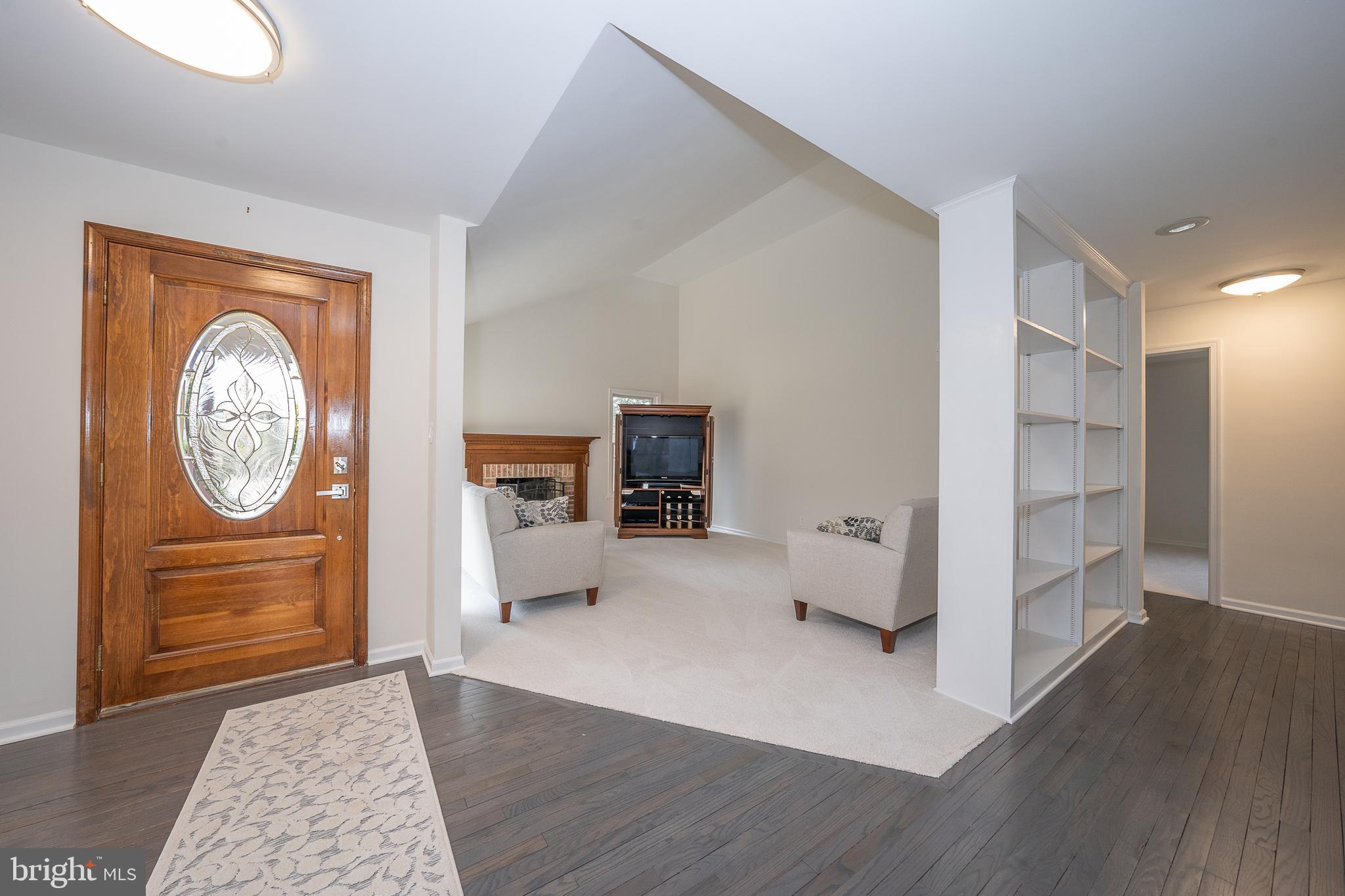 8 Applewood Road Malvern, PA 19355 - Photo 7 of 63 Foyer & Living Room w/Vaulted Ceilings