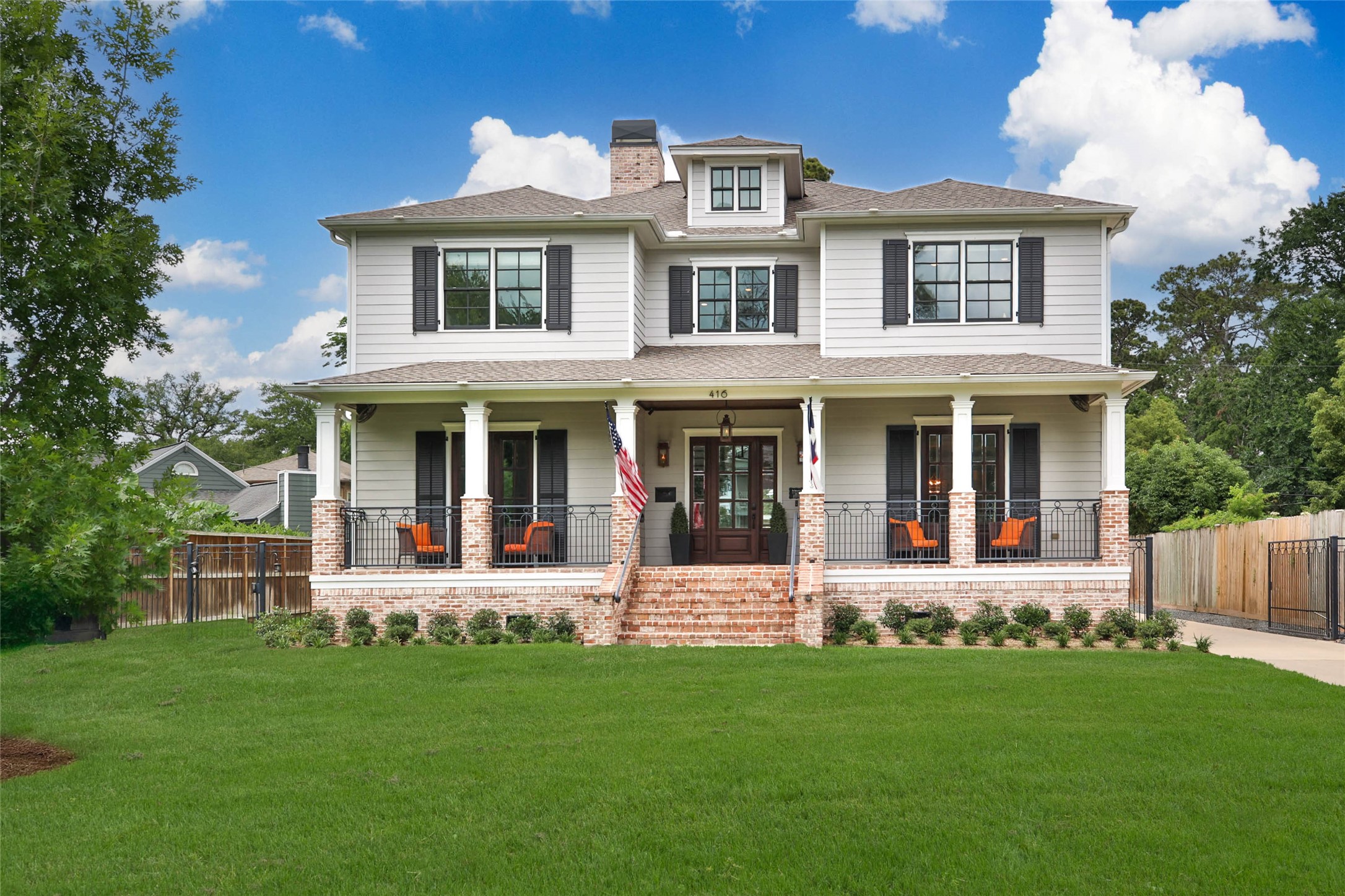 416 West 33rd Street Houston, TX 77018 - Photo 1 of 47 Stunning custom home in highly sought-after Garden Oaks Section 1 offering 4,400+ square feet on an oversized 13,603 sq ft lot. Built just 10 years ago, this exceptional property blends timeless curb appeal, expansive living spaces, and rare lot size in one of Houston’s most desirable neighborhoods.