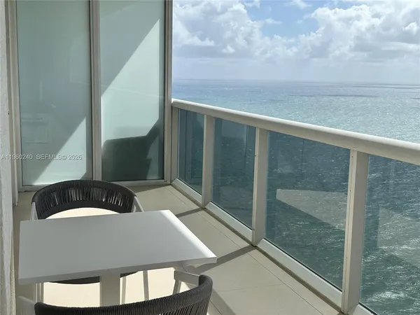 a view of balcony