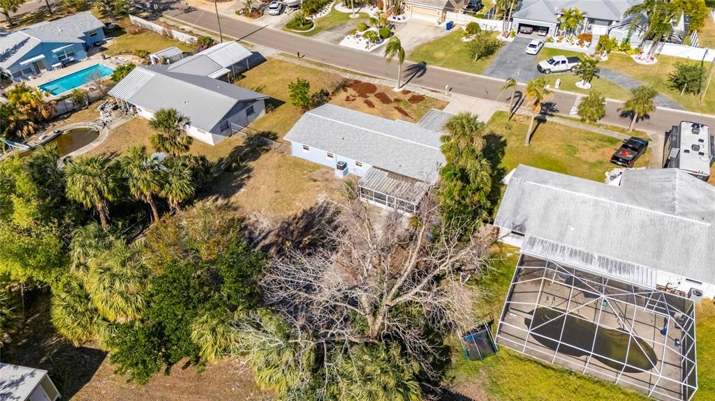 660 Flamingo Drive Apollo Beach, FL 33572 - Photo 51 of 63 an aerial view of house with yard