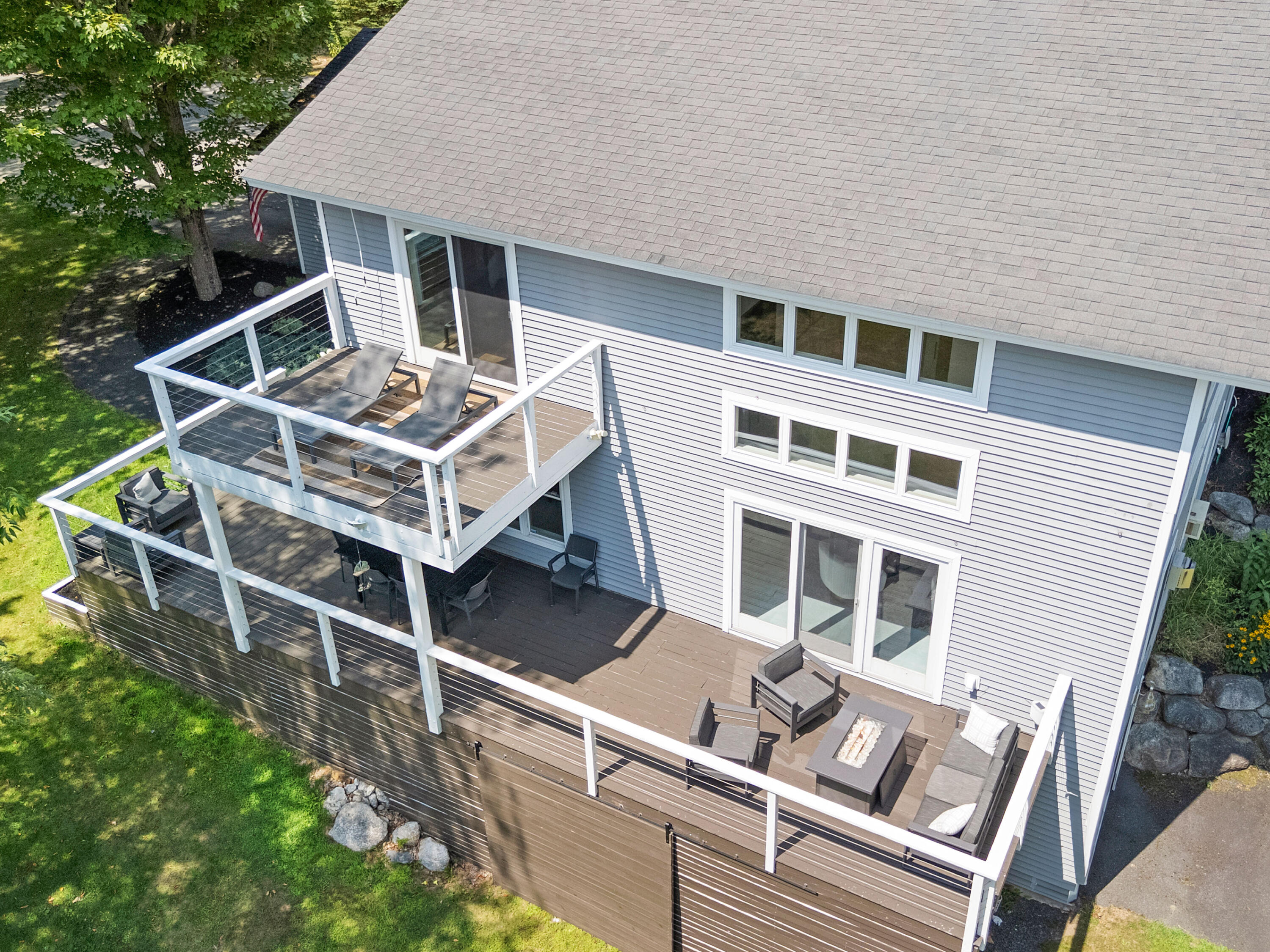 38 Osprey Reach Road Stockton Springs, ME 04981 - Photo 49 of 60 38 Osprey Decks for Dining and Relaxing