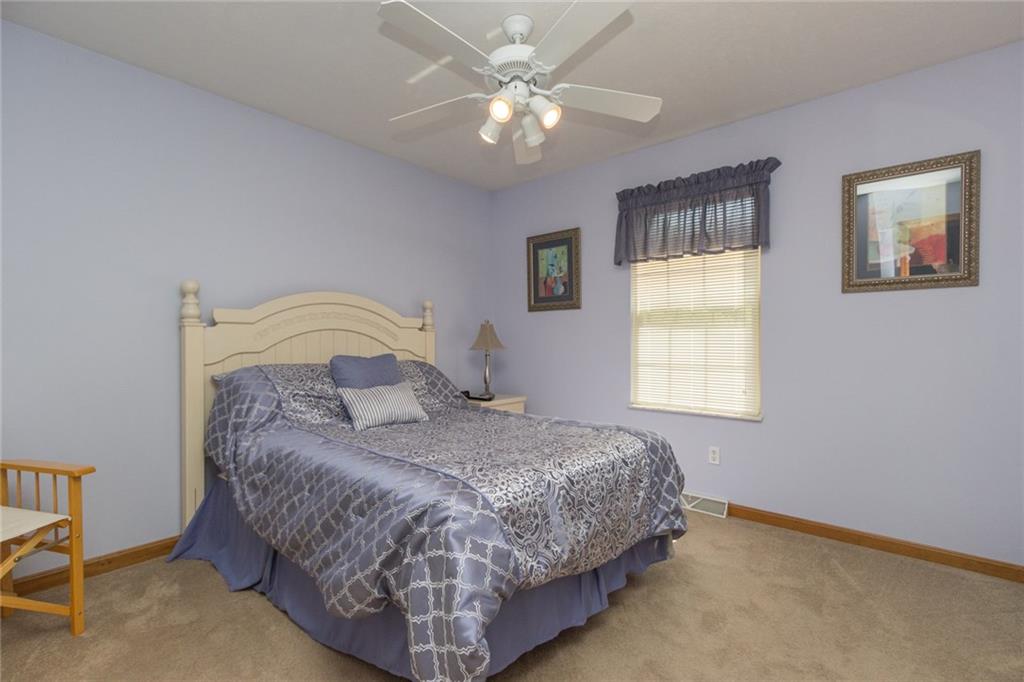 360 Barclay Hill Road Beaver, PA 15009 - Photo 12 of 20 Spacious second bedroom, ceiling fan/light and large closet.