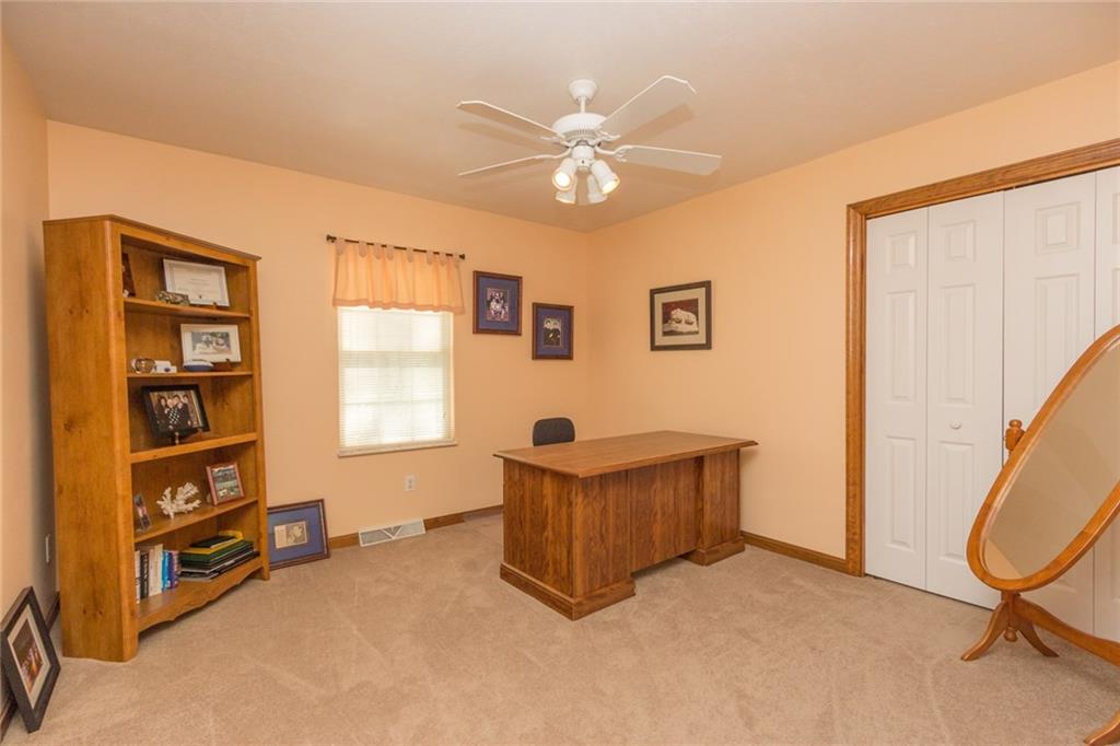 360 Barclay Hill Road Beaver, PA 15009 - Photo 13 of 20 Third bedroom currently used as a bedroom. This room is also spacious with ceiling fan/light and large double closet.