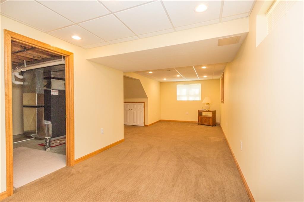 360 Barclay Hill Road Beaver, PA 15009 - Photo 15 of 20 Lower level family room, for extra entertaining space! Large utility space with washer and dryer that will stay with the sale of the home.