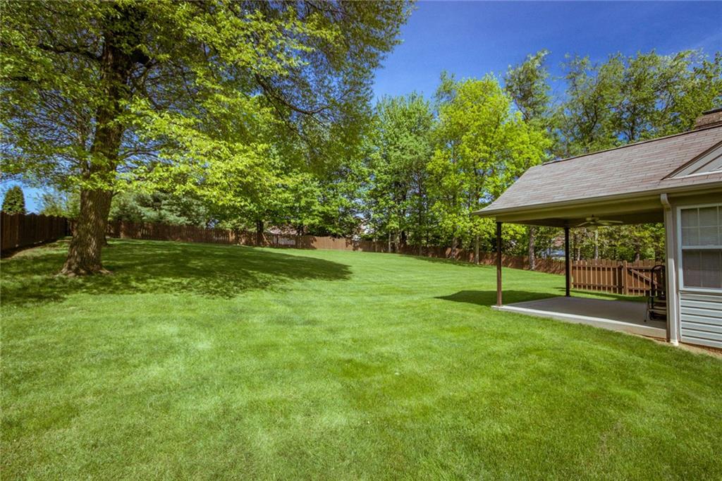 360 Barclay Hill Road Beaver, PA 15009 - Photo 18 of 20 Beautiful yard, fenced in for your privacy.