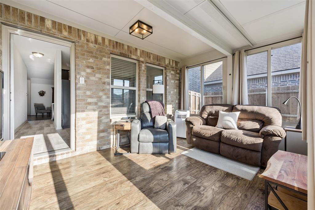 406 Madrone Lane Princeton, TX 75407 - Photo 22 of 30 Sunroom featuring wood-finish flooring