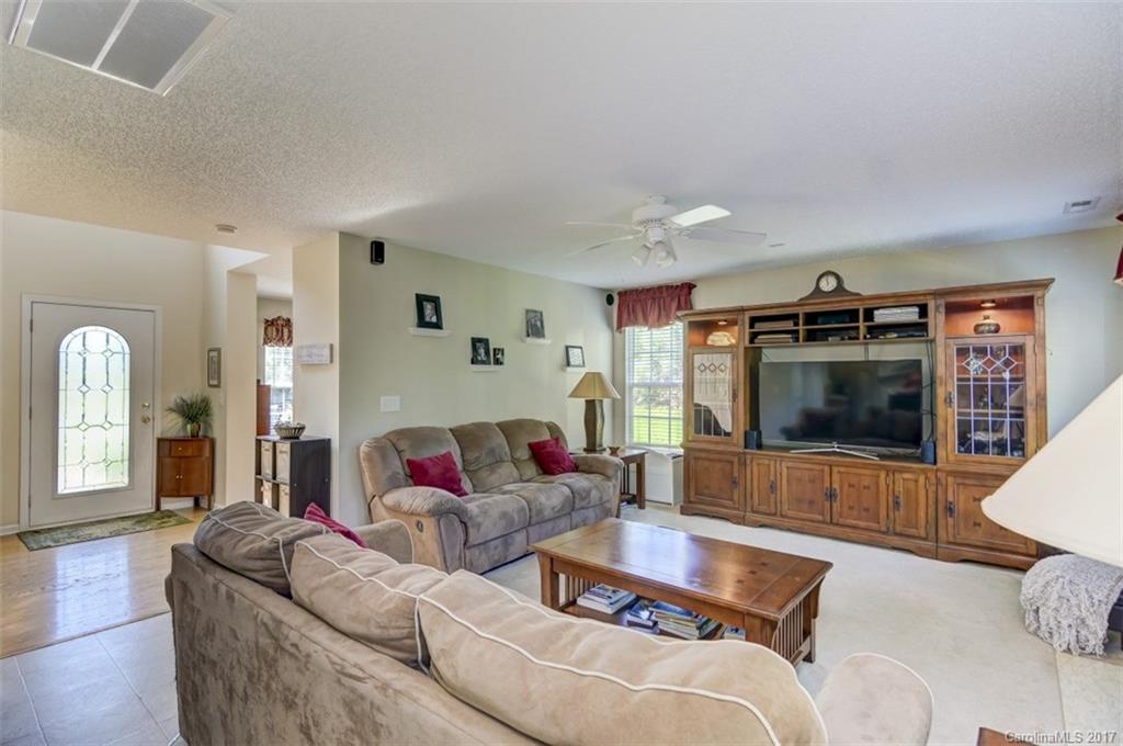 7467 Fallen Timber Lane, Unit 27 Tega Cay, SC 29708 - Photo 10 of 24 a living room with furniture and a flat screen tv