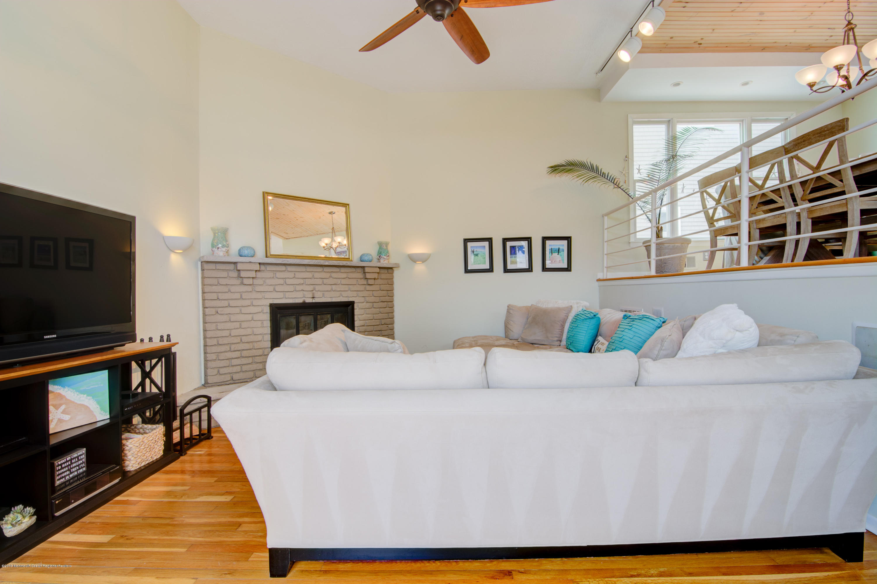 30 Village Road Sea Bright, NJ 07760 - Photo 6 of 36 Living Rm Fire Place