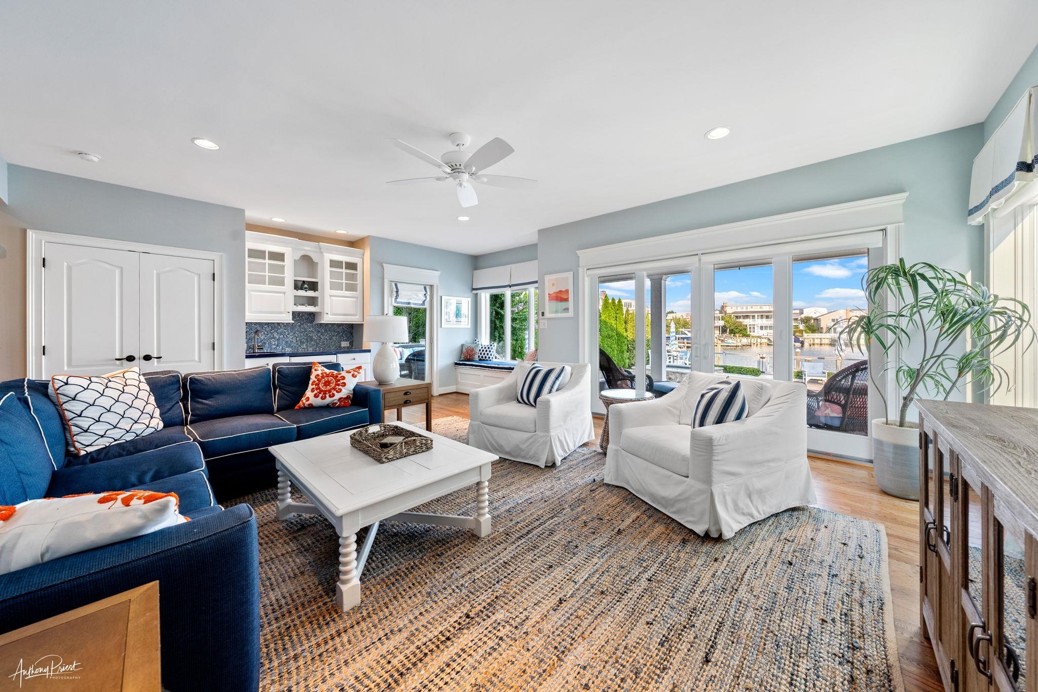 11 Heron Drive Avalon, NJ 08202 - Photo 15 of 29 a living room with furniture and a large window
