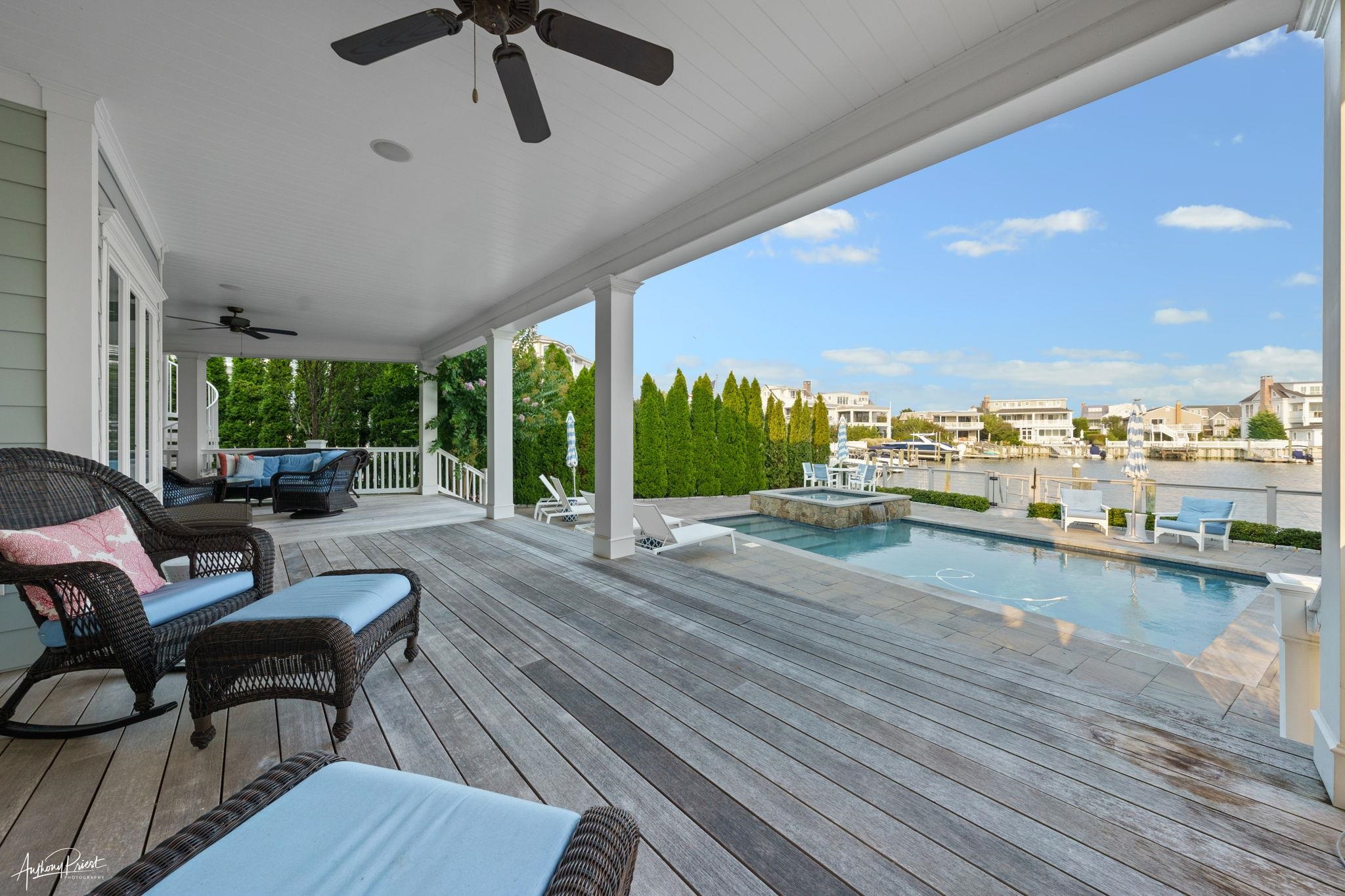 11 Heron Drive Avalon, NJ 08202 - Photo 16 of 29 a view of a patio with swimming pool