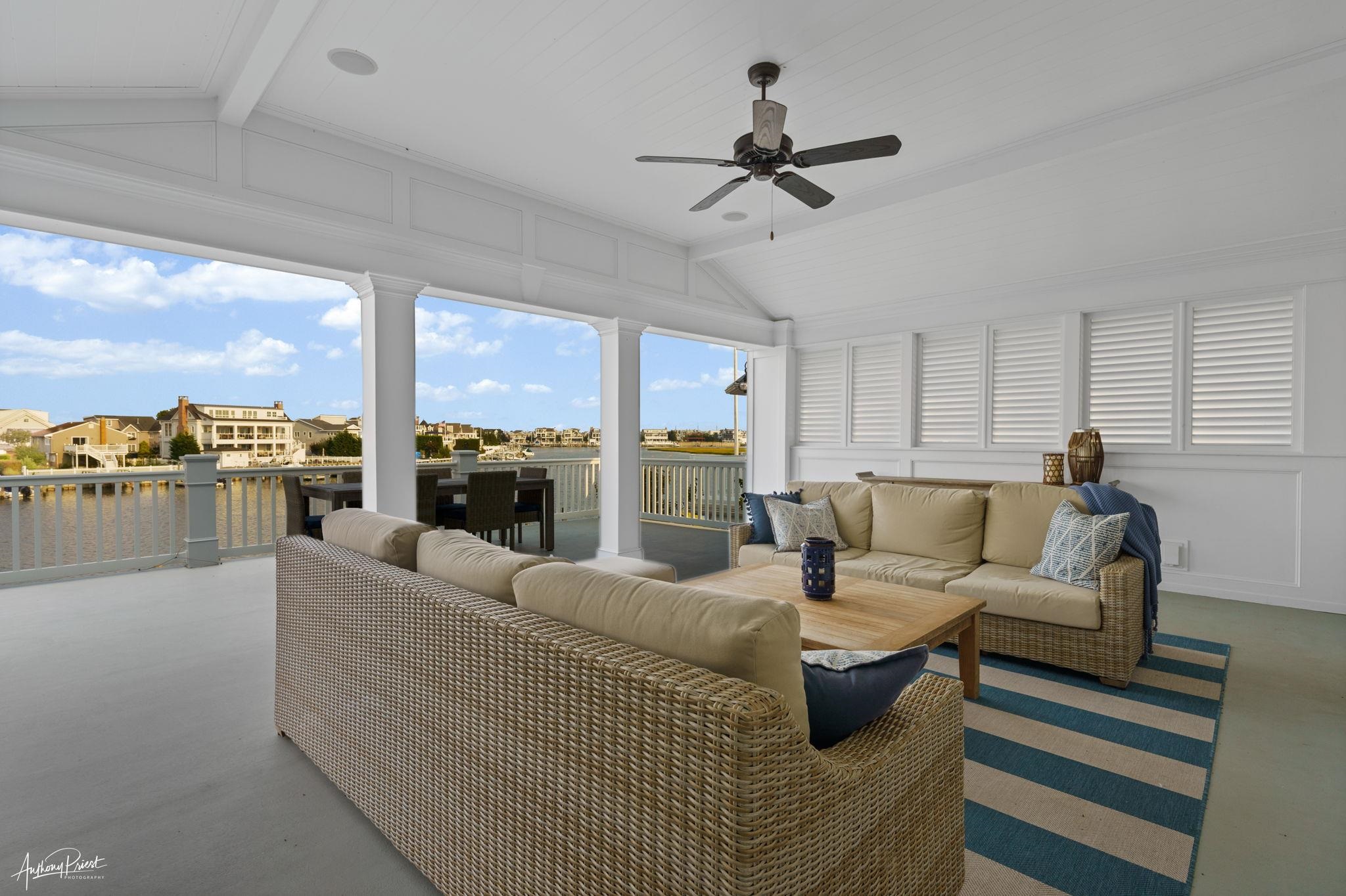 11 Heron Drive Avalon, NJ 08202 - Photo 24 of 29 a living room with furniture and a view of kitchen