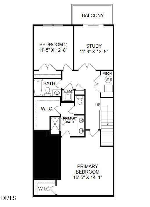 108 Parks Edge Way, Unit 100 Wake Forest, NC 27587 - Photo 25 of 27 Tessa Study