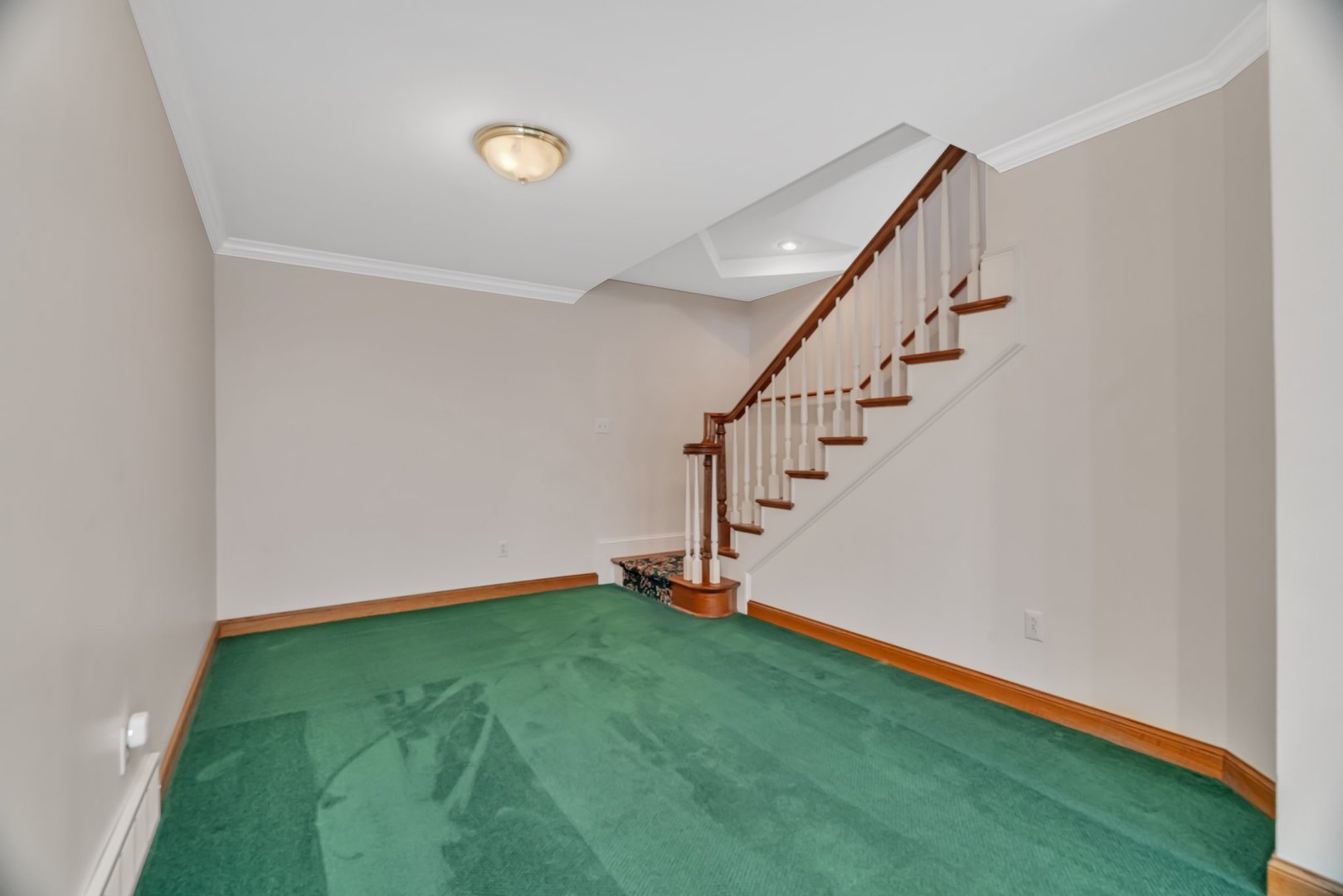 1715 North 2479th Road Ottawa, IL 61350 - Photo 54 of 80 a view of an empty room with stairs