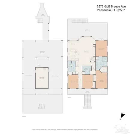 $3,400 | 2572 Gulf Breeze Avenue, Pensacola, FL 32507
