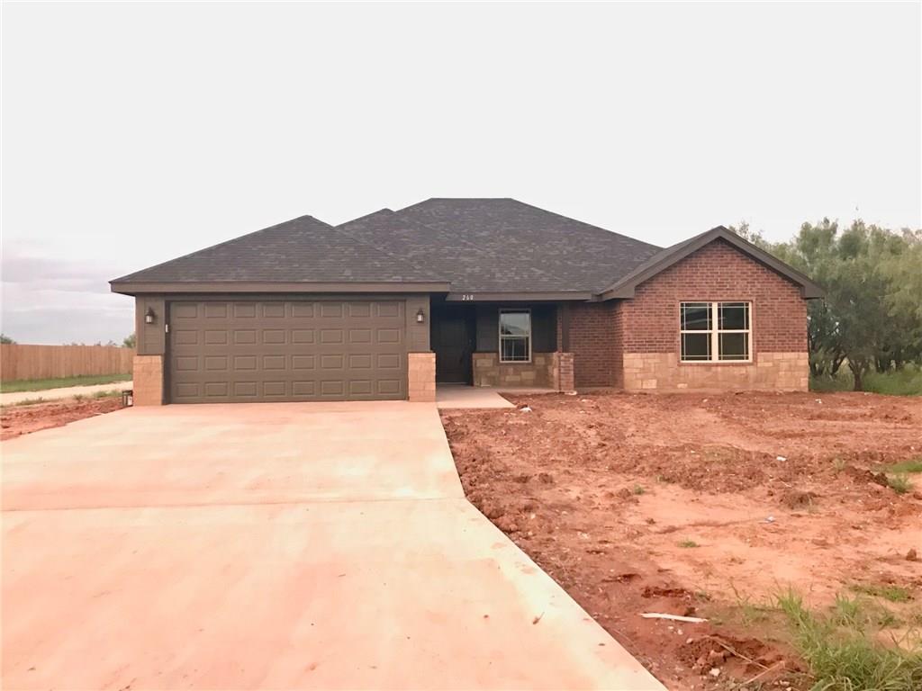 a house view with a backyard space