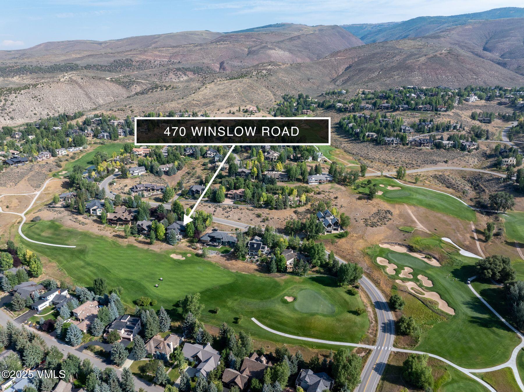 470 Winslow Road Edwards, CO 81632 - Photo 18 of 33 an aerial view of residential houses and outdoor space