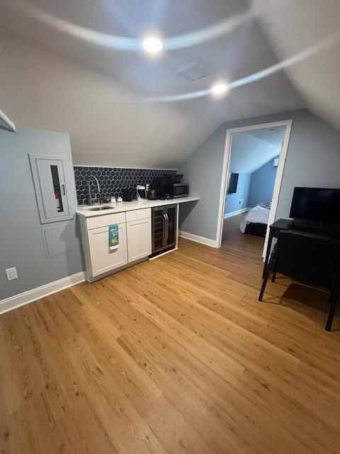 100 Broad Street, Unit E Stroudsburg, PA 18360 - Photo 14 of 25 a kitchen with a refrigerator and a stove