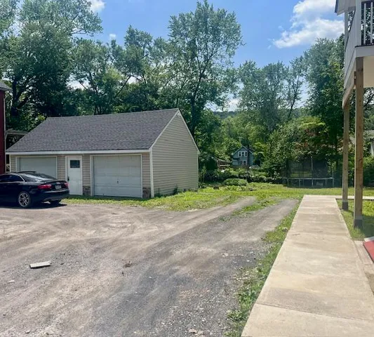 a front view of house