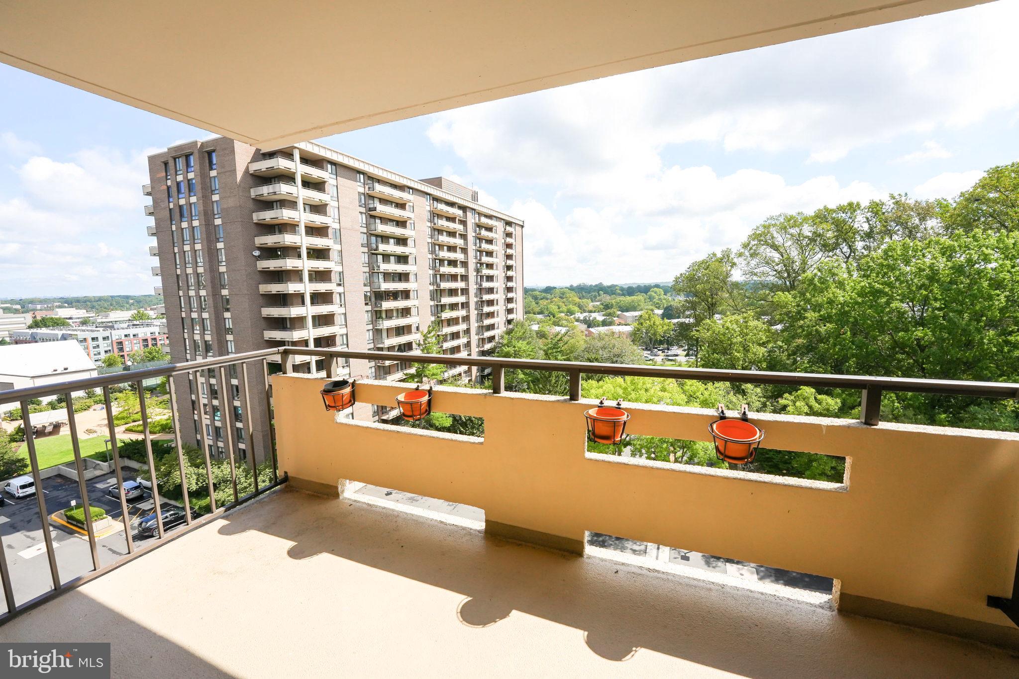 1808 Old Meadow Road, Unit 912 McLean, VA 22102 - Photo 24 of 33 Second Balcony off Primary bedroom