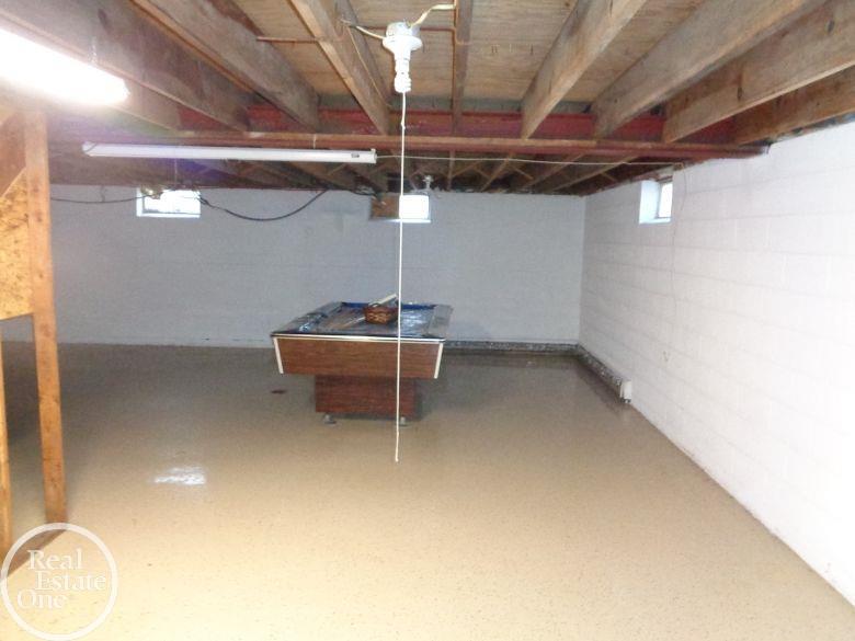 9565 Short Cut Road Fair Haven, MI 48023 - Photo 25 of 30 Basement Epoxy Floor
