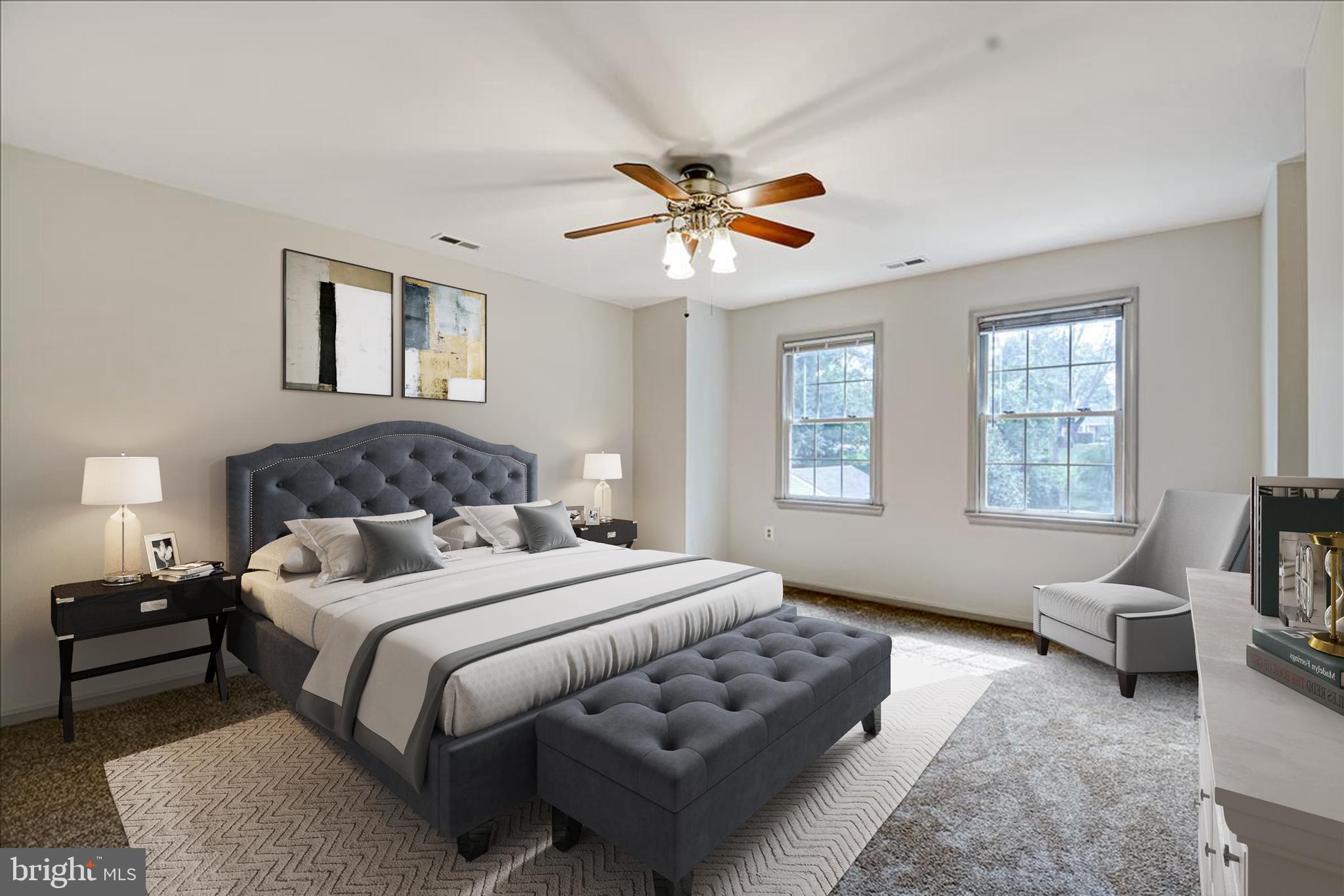 809 Hollywood Avenue Silver Spring, MD 20904 - Photo 20 of 36 Primary Bedroom Virtually Staged